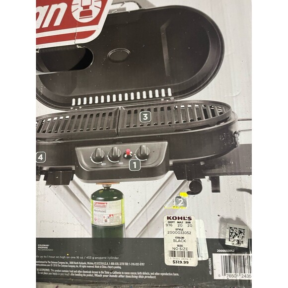 Coleman ROADTRIP PORTABLE GRILL TAILGATE CAMPING NEW RETAIL $319 - Picture 5 of 5